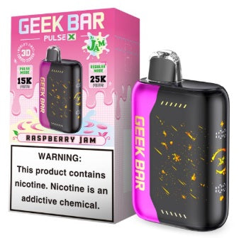 GEEK BAR PULSE X JAM 25K PUFFS BOX OF 5