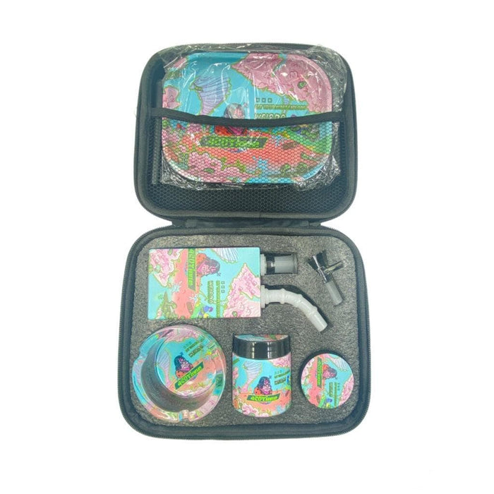 ROUND JUICE BONGS SMOKING SET ASST