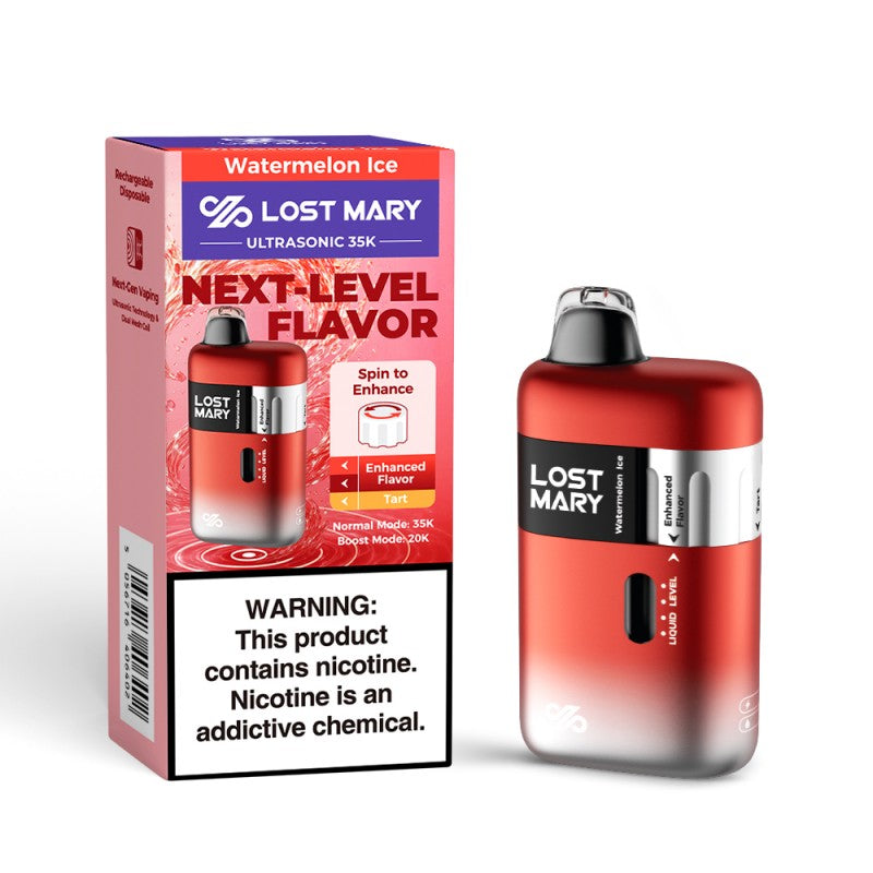 LOST MARY ULTRASONIC 35K PUFFS BOX OF 5