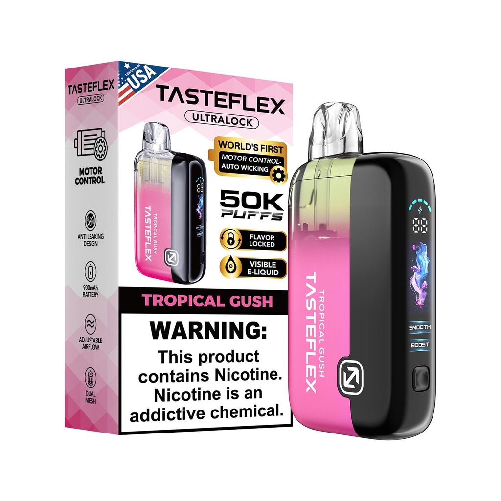 TASTEFLEX ULTRALOCK 50K PUFFS BOX OF 5