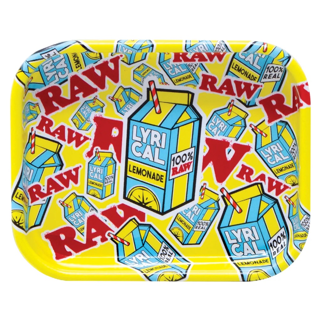 RAW X LYRICAL LEMONADE LOGO COLLAGE LARGE TRAY