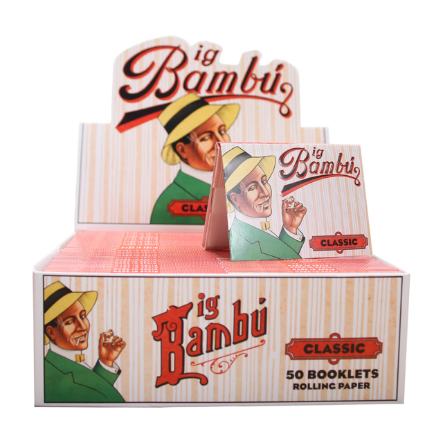 BIG BAMBU CLASSIC ROLLING PAPER BOX OF 50