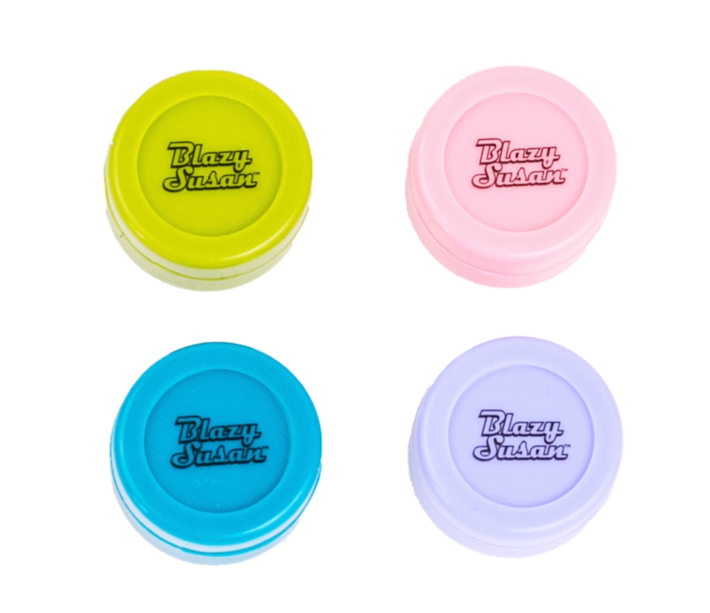 BLAZY SUSAN SILICONE JARS 45MM 24CT