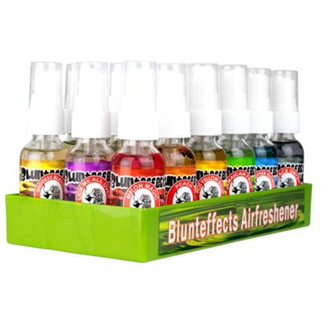 BLUNTEFFECTS AIR FRESHNER SPRAY BOTTLE BOX OF 18