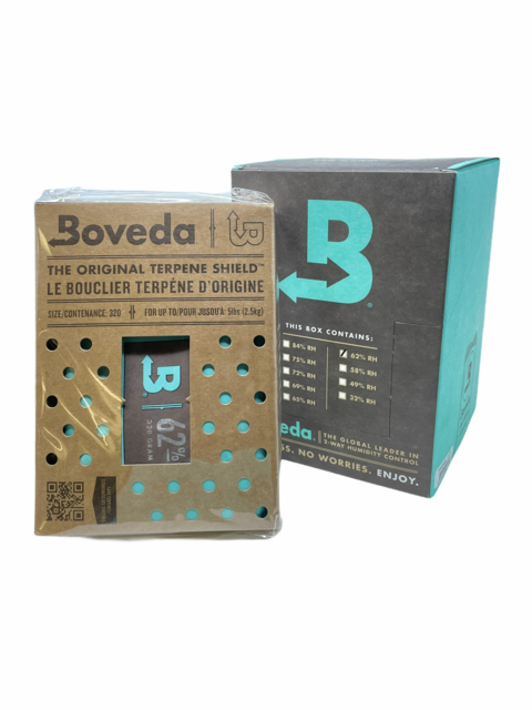 BOVEDA 62% RH SIZE 67 HUMIDITY CONTROL BOX OF 6