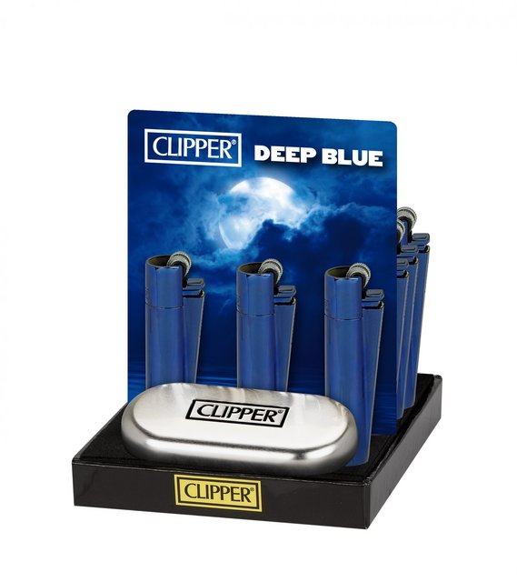 CLIPPER METAL FLINT DEEP BLUE CM101 US