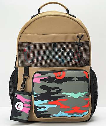 COOKIES BACKPACK ESCOBAR POLY CANVAS TAN