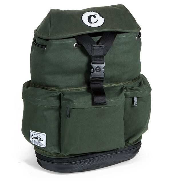 COOKIES BACKPACK RUCKSACK UTILITY OLIVE 840213802356