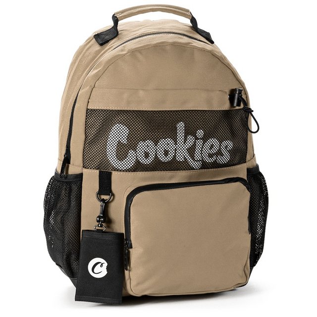 COOKIES BACKPACK STASHER POLY CANVAS TAN