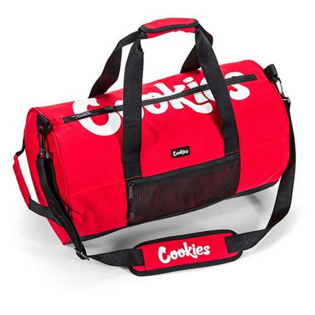 COOKIES DUFFEL BAG SUMMIT RIPSTOP NYLON RED