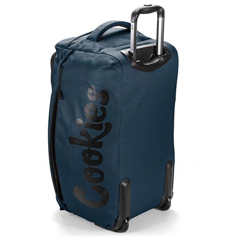 COOKIES TRAVEL BAG TREK ROLLER NYLON NAVY