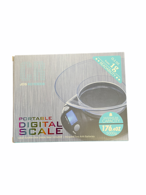 CR DIGITAL SCALE 5000G x 0.1G JDS KC- 5000B