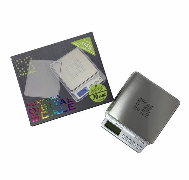 CR JDS TW2000 TABLE DIGITAL SCALE 2000G X 0.01G