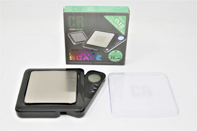 CR JDS-F650 PORTABLE DIGITAL SCALE FOLD 650G X 0.1G