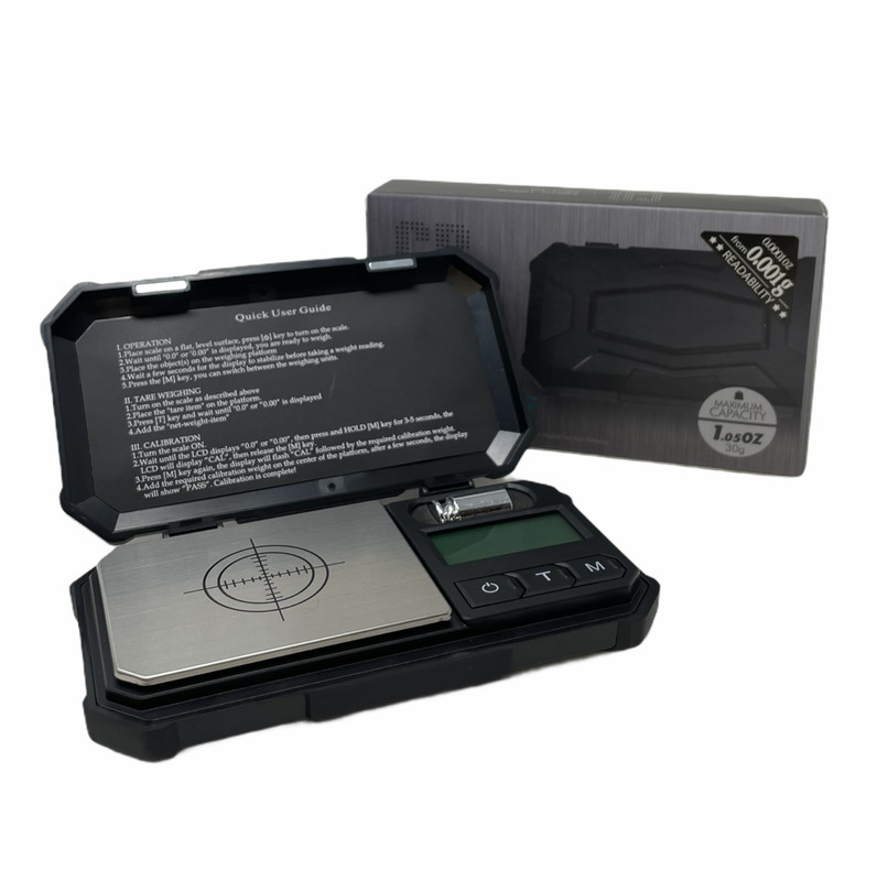 CR JDS-RX30 BLACK PORTABLE DIGITAL SCALE 30G X 0.001G