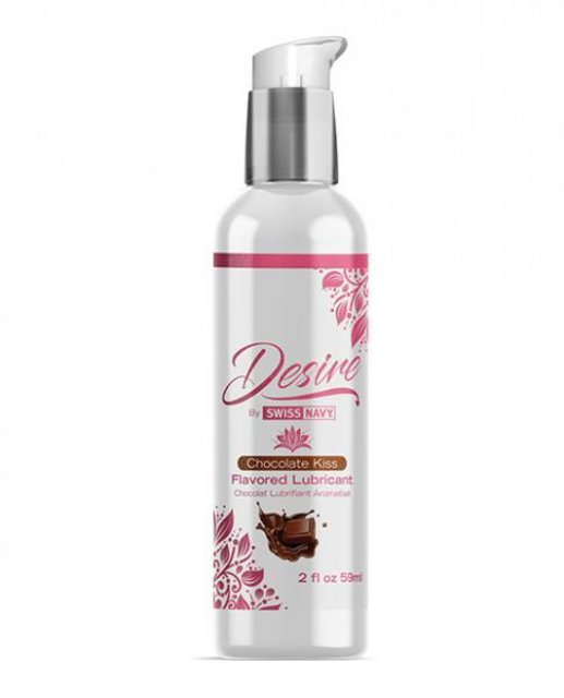 DESIRE CHOCOLATE KISS FLAVORED LUBRICANT 2OZ