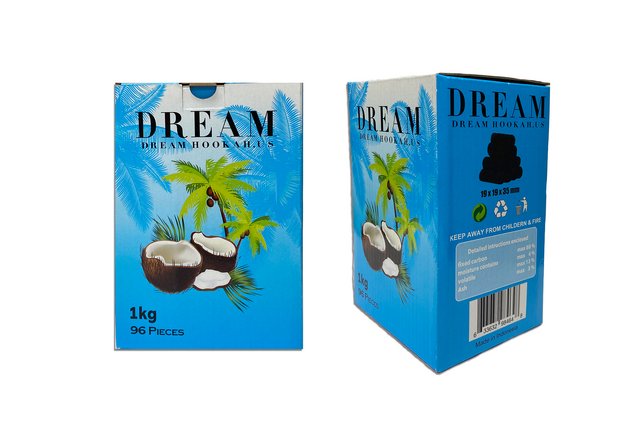 DREAM CHARCOAL 96PCS