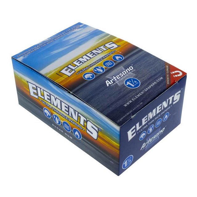 ELEMENTS ARTESANO 1.25 ULTRA THIN PAPERS 50CT BOX OF 15