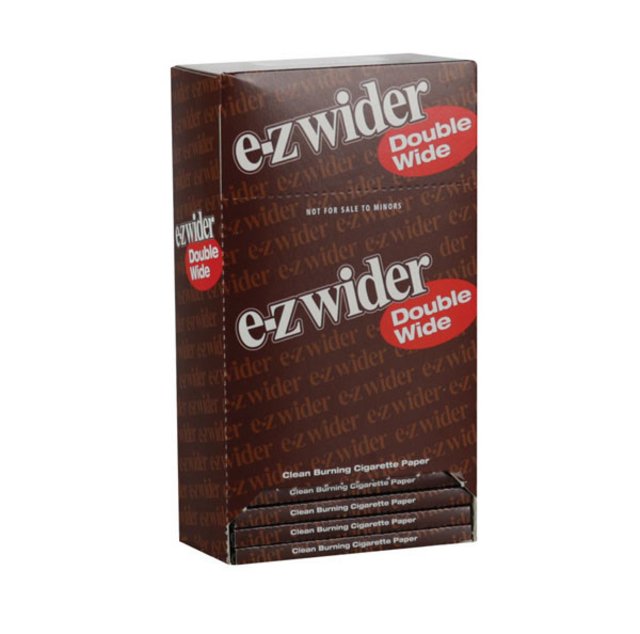 EZWIDER DOUBLE WIDE CIGARETTE PAPERS 24CT