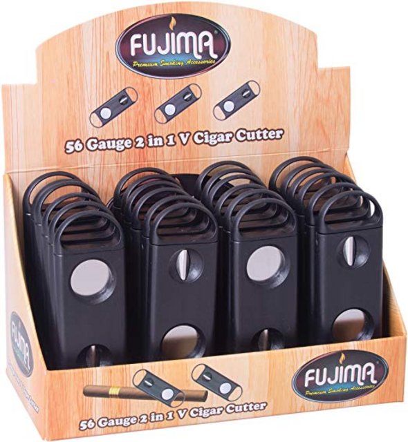 FUJIMA CUT 16 24CT 2 IN 1 CIGAR CUTTER