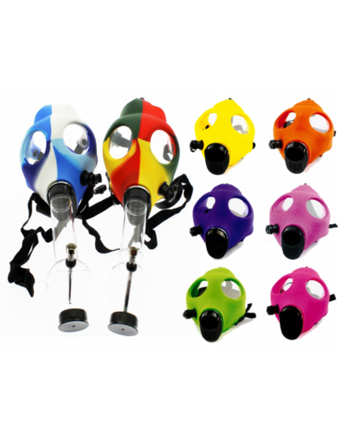 GAS MASK ASSORTED COLORS