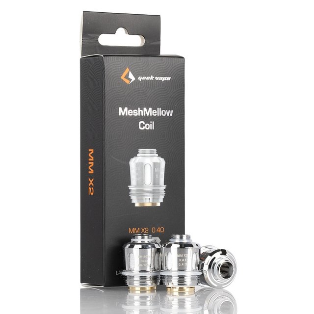 GEEK VAPE MESH MELLOW COIL MM X2 0.4OHM 3CT BOX OF