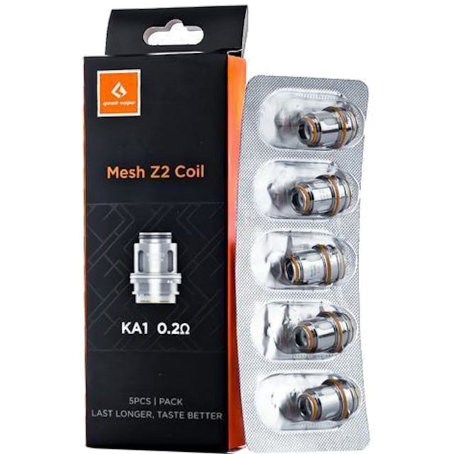 GEEK VAPE Z2 COIL MESH KA1 0.2OHM 5CT BOX OF 10