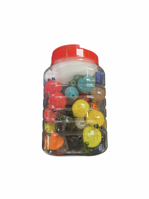 GLASS PIPE 5" 21CT JAR