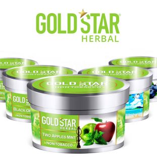 GOLD STAR HERBAL NON TOBACCO HOOKAH FLAVOR AIR EXTREME 200GM