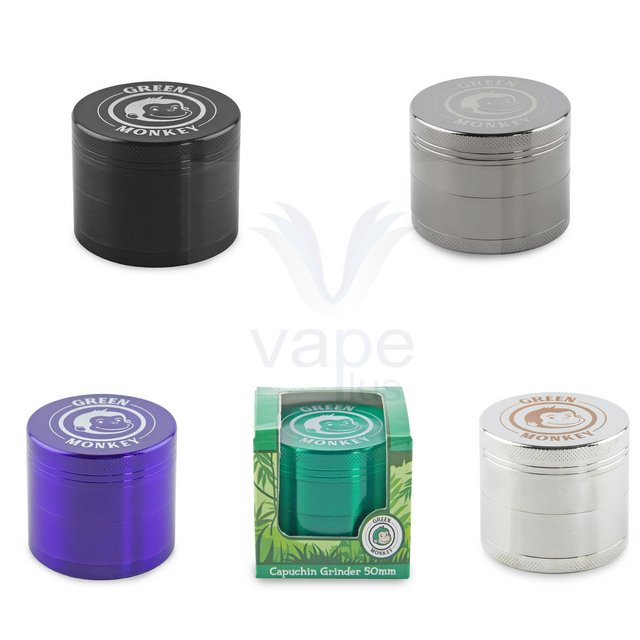GREEN MONKEY CAPUCHIN GRINDER 63MM GREEN