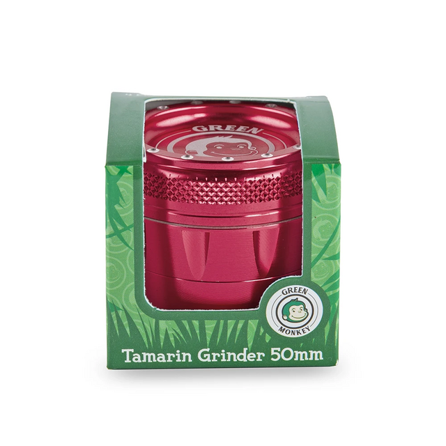 GREEN MONKEY GRINDER TAMARIN 50MM RED