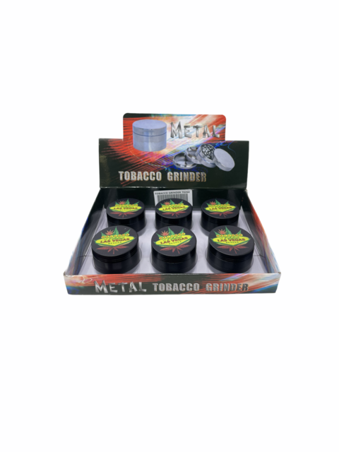 GRINDER VEGAS LEAF 4 PART BOX OF 6 70264
