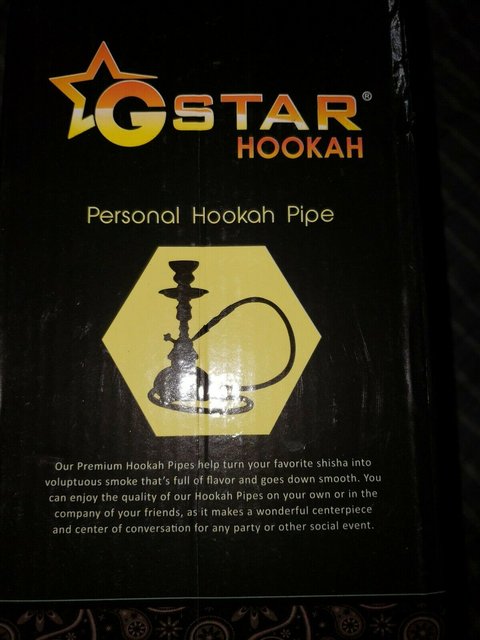 GSTAR DOUBLE HOSE HOOKAH ASSORTED COLORS #830415D