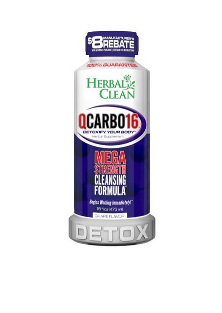 HERBAL CLEAN QCARBO GRAPE 16OZ