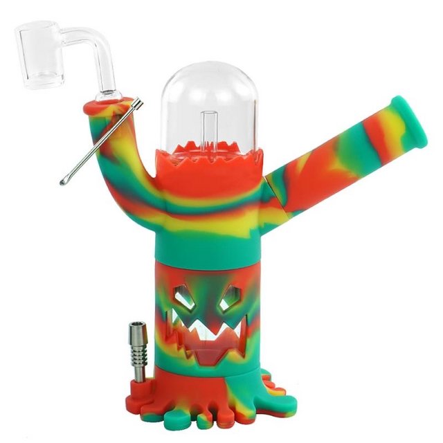 HOOPOE DAZZLO 4 IN 1 SILICONE WATER PIPE 