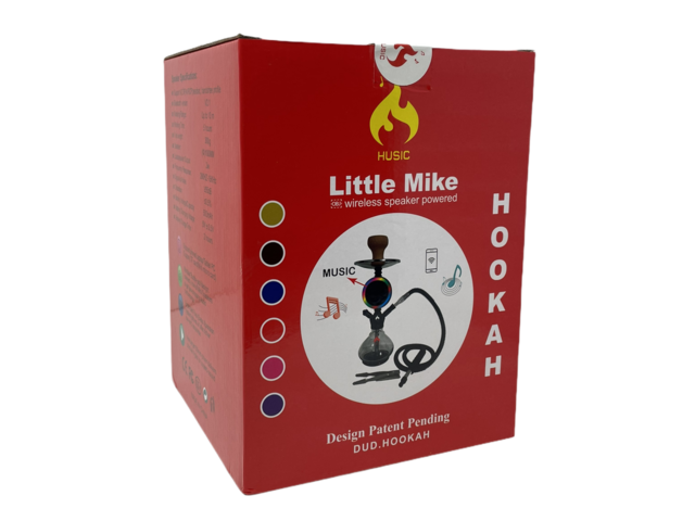 HUSIC LITTLE MIKE 1 HOSE HOOKAH BLACK