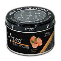 HYDRO HERBAL NON TOBACCO HOOKAH FLAVOR SUN RAY ORANGE 200GM