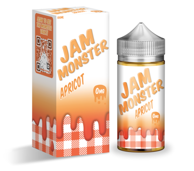 JAM MONSTER 0MG APRICOT 100ML