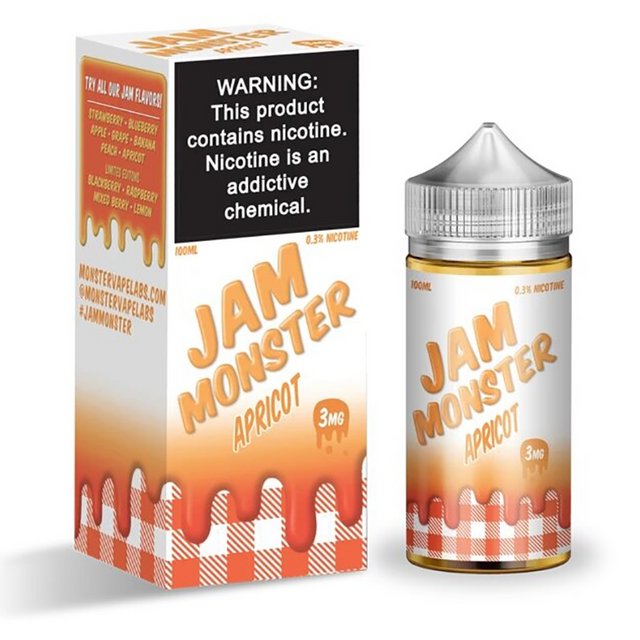 JAM MONSTER 3MG APRICOT 100ML