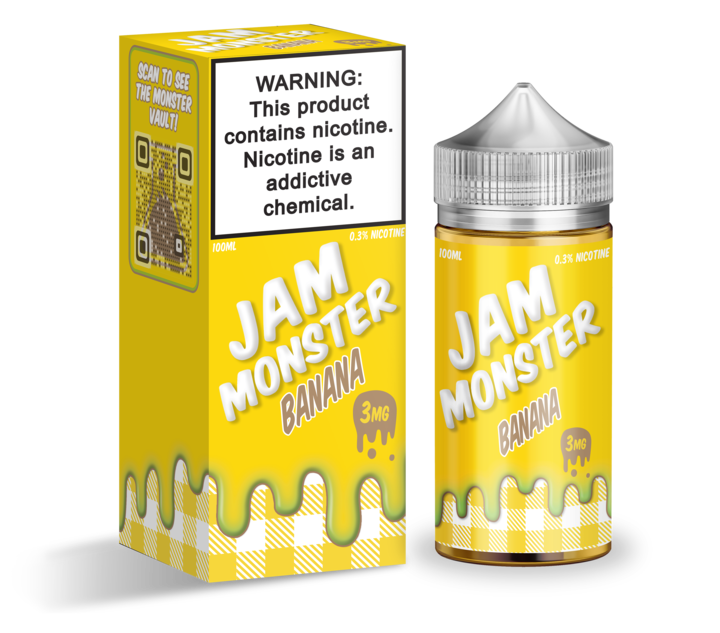 JAM MONSTER 3MG BANANA 100ML