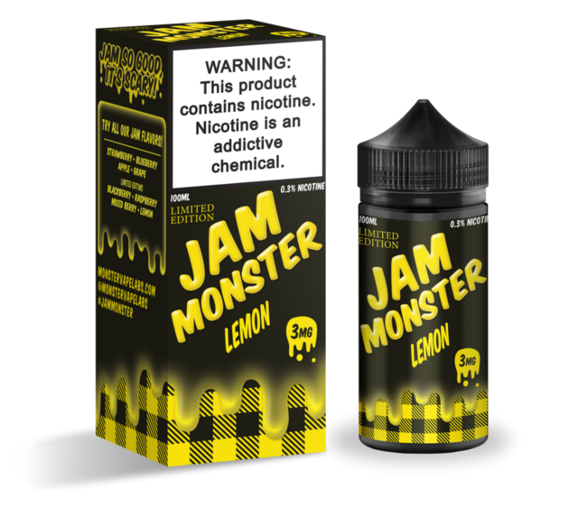 JAM MONSTER 3MG LEMON 100ML