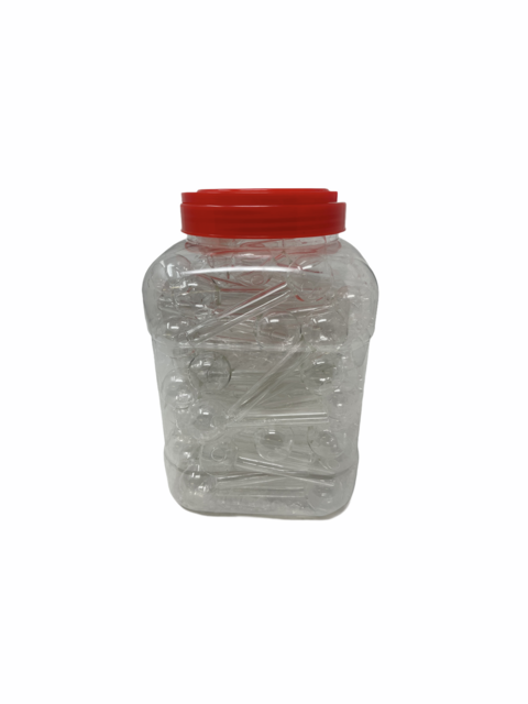 JAR OF 90CT GLASS INCENSE BURNER