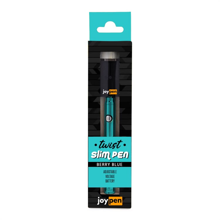 JOY PEN TWIST SLIM PEN 350MAH BERRY BLUE