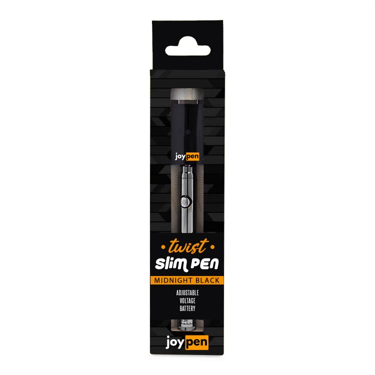 JOY PEN TWIST SLIM PEN 350MAH MIDNIGHT BLACK