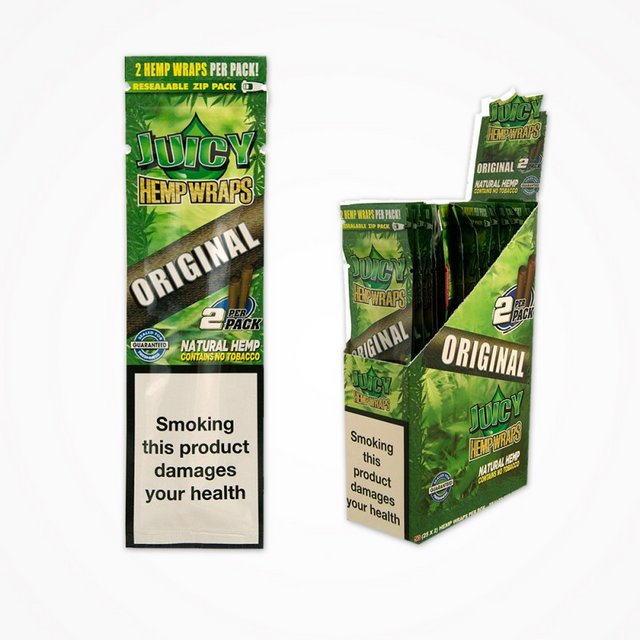 JUICY HEMP WRAPS 50CT( 25 X 2CT) ORIGINAL