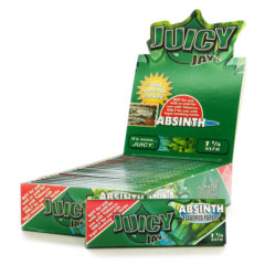 JUICY JAY'S 1.25 ROLLING PAPER ABSINTH BOX OF 24