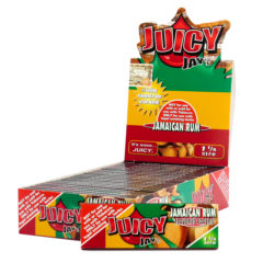 JUICY JAY'S 1.25 ROLLING PAPER JAMAICAN RUM BOX OF 24