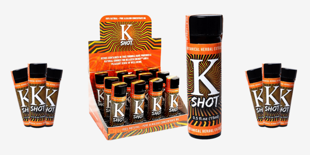 K SHOT ORANGE 15ML BOTTLE BOX OF 12