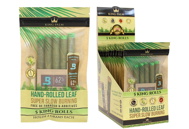 KING PALM CONES 1 GRAMS 5CT MINI BOX OF 15