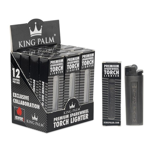 KING PALM SPARKWHEEL TORCH BOX OF 12 